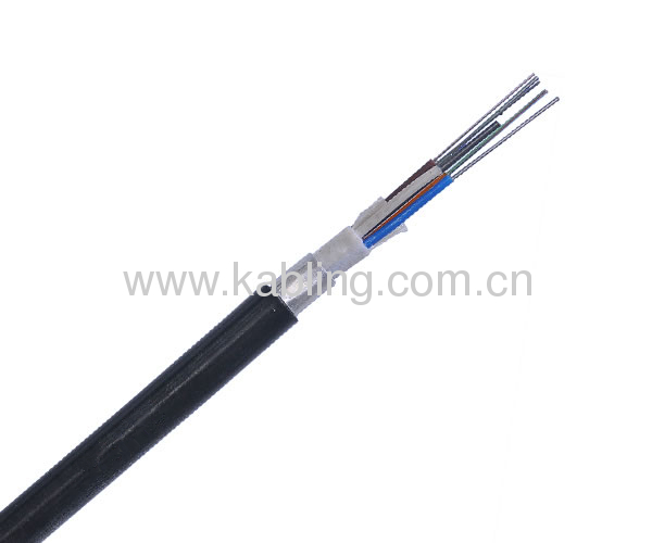 Level Twists Aluminium Tape Light Armored Fiber Optical cable(GYSTA)