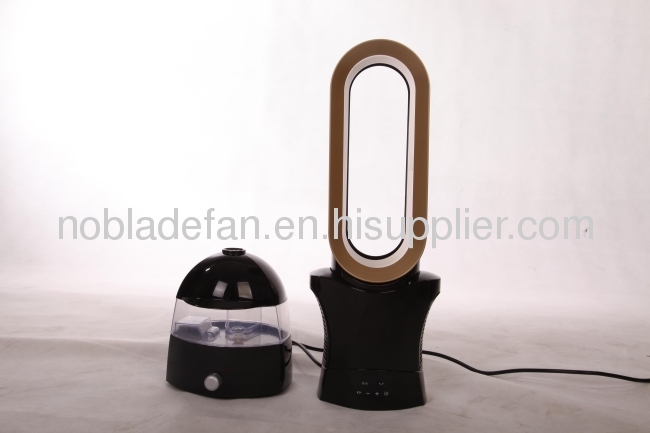 Bladeless fan with LED screen display gear it 