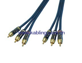 RCA Cable 3 RCA Male To 3 RCA Male