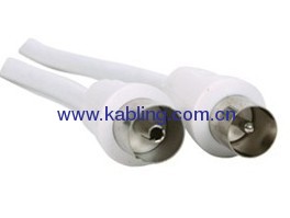 Coaxial TV Aerial Cable Male To Female Fly Lead 