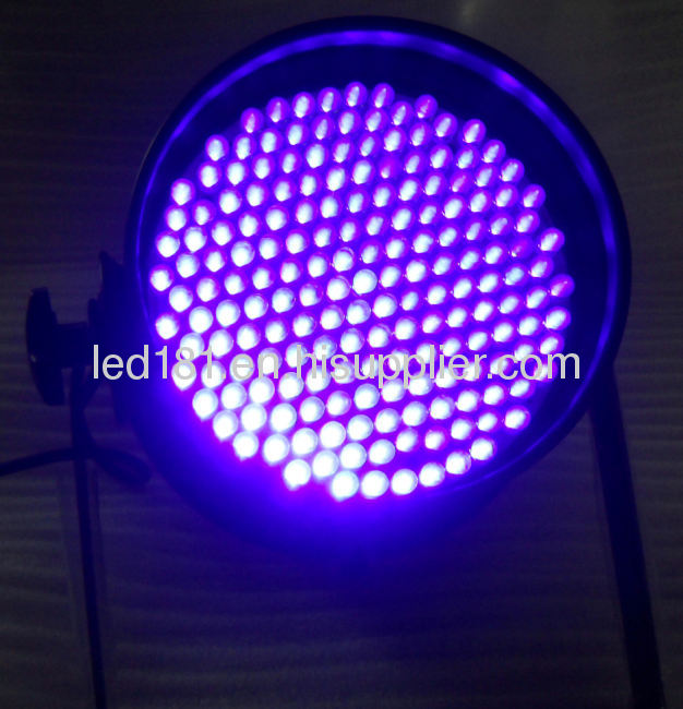 181pcs 10mm UV led par 64 dmx light 