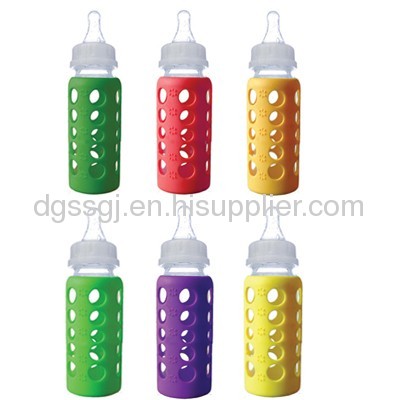 Heat-resistant Baby Products--Silicone baby milk bottle cover
