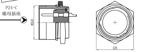 cable connector socket