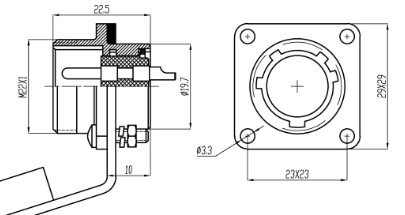 cable power socket