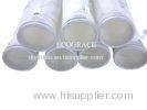 Cement Plant Polyester Filter Bags With Single Side Singeing Finish 130 * 2450mm