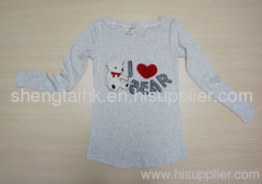 embroideried women t shirt