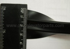 Otis escalator-travolator balustrade glass rubber strip