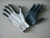 nitrile coated safety working gloves