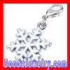european Christmas Snowflakes Charm Wholesale