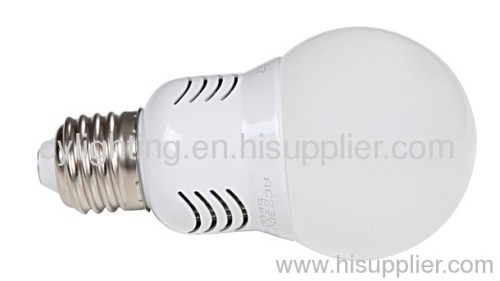 3W E27 Aluminum Die-Cast Φ60mm×113mm Milky White LED Bulb Light