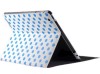 Blue hot selling leather ipad 3 cover