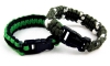 Unisex military braided handmade bracelets for escape