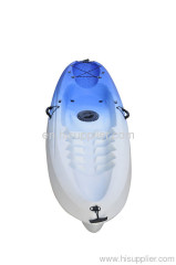 Sit on top kayak for safety comfort elegance and speed single canoe