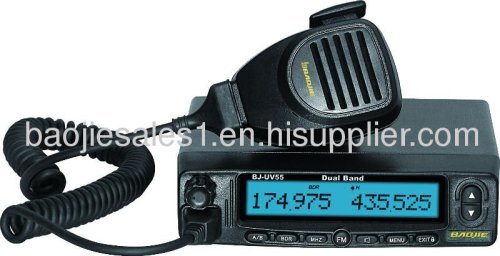 CE&FCC 45w HF Transceiver Dual Band Mobile Base Radio BJ-UV55