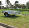 Hot Dipped Galavanzied and Single Axle Full Welding Trailers