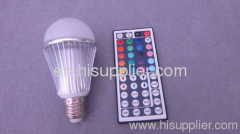 E27 9W RGB LED Bulb