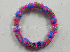 Silicone rubber spike ball braceletSYT-B