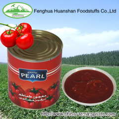 canned double concentrated tomato paste