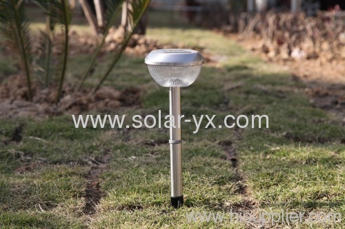 stainless steel solar garden light