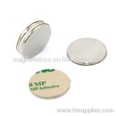 Neodymium magnet with strong 3M self-adhesive