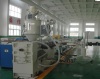 Gas pipe extrusion line