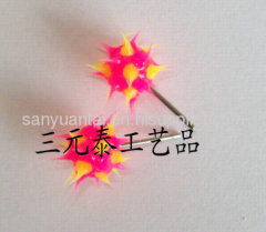 Silicone Spikey Ear Stud