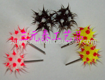 Silicone rubber spike EAR