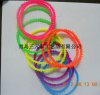 Silicone rubber spike wristband