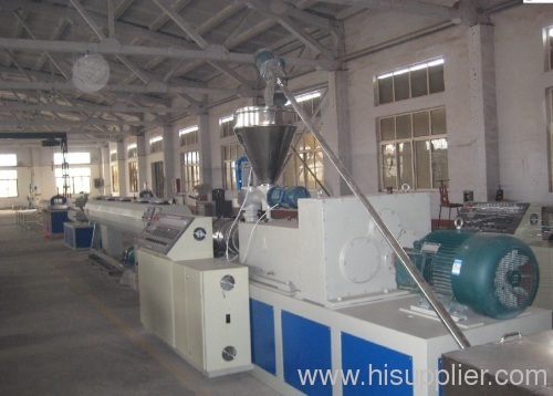 80/156 conical twin screw extruder