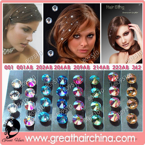 Fashion Hair Accessories - Swarovski Hair Crystals