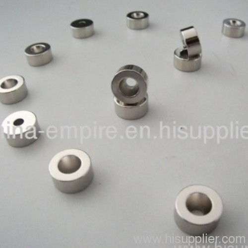 Sintered NdFeB Permanent Magnets with Ring Shape Grade N35, N38, N40 for medical equipment