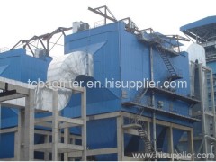 Top and bottom of kiln bag filter dust collector for cement plant