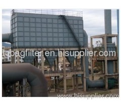 Power plant bag filter dust collector