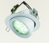 6x1w super bright LED downlight