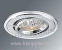 MR11 12V 50W 60mm Dimmable Sand Profiling / Black Ceiling Light Fixtures For Museums