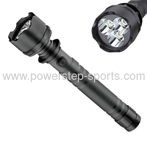 high power aluminum 3xcree led flashlight