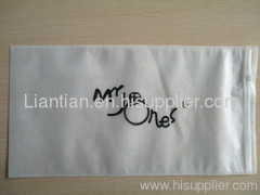 New Design Nonwoven Flat Zipper Bag