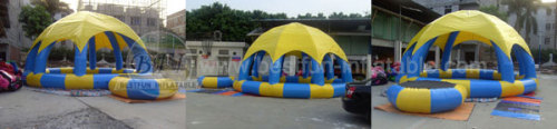 Air Tight Inflatable Pool Tent