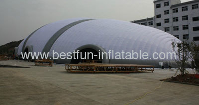White Inflatable Ripstop Rugby Tent