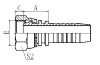 20511C/20511C-T METRIC FEMALE 24° MULTISEAL H.T.DIN3868 HYDRAULIK HOSE FITTING PIPE FITTING COUPLING