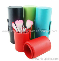 Professional Make up Cylinder cosmetic case