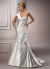 promotion wedding dresses A line strapless gown