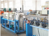PE wire threading spiral pipes extrusion line