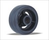 4-12inch high elastic rubber with iron center(roller bearing)