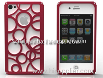 Hollow design case for iphone wholesale cover for ipone 4