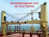 Ship deck crane