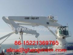 30 to 300kn. M Knuckle Boom Marine Crane