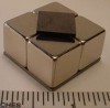 Pyrolytic Graphite +4 NdFeB Rare Earth Magnets Levitate