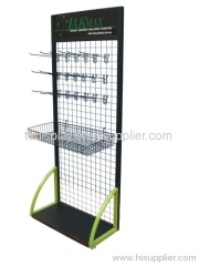 Wire mesh basket stand