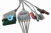 Nihoh Kohden 5 lead ECG Cable with leadwires